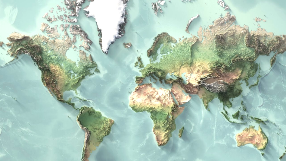 Карта мира 3D